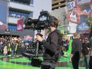 NBA All Star 2017 Steadicam | AVS Aerial Video Systems